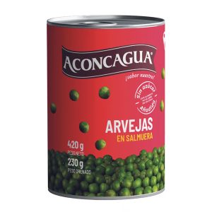 ARVEJAS EN CONSERVA  420 GRS ACONCAGUA
