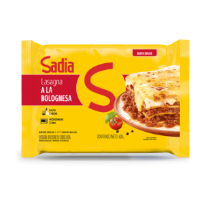 LASANA BOLONESA 600 GRS SADIA
