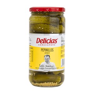 PEPINILLO AGRIDULCE 370 GRS DELICIAS