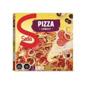 PIZZAS CHORIZO QUESO CEBOLLA 460 GRS SADIA