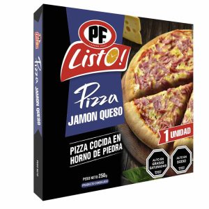 PIZZAS INDIVIDUAL JAMON QUESO 1 UN. PF