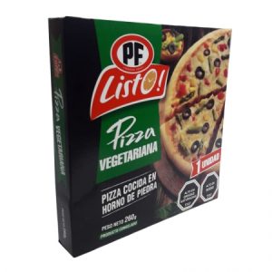 PIZZAS INDIVIDUAL VEGETARIANA 1 UN. PF