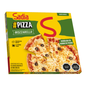 PIZZAS MOZZARELLA Y ACEITUNAS 440 GRS SADIA