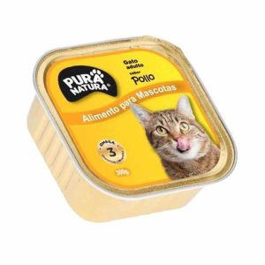 PURA NATURA SABOR POLLO PARA GATOS 300 GRS