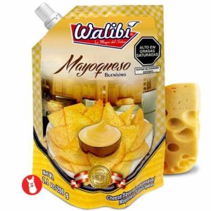 SALSA MAYO QUESO  200 GRS WALIBI