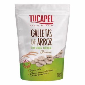 TUCAPEL GALLETAS ARROZ CLASICA  150 GRS TUCAPEL