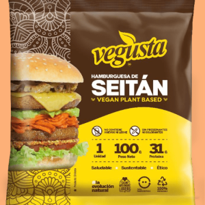 HAMBURGUESA SEITAN  100 GRS VEGUSTA