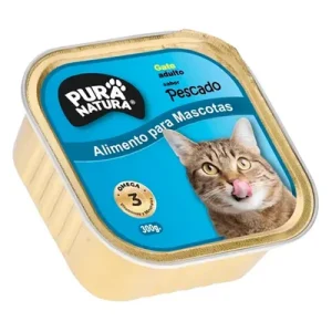 PURA NATURA PESCADO PARA GATOS 300 GRS