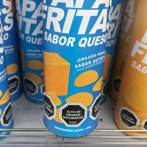 PAPAS FRITAS SABOR QUESO