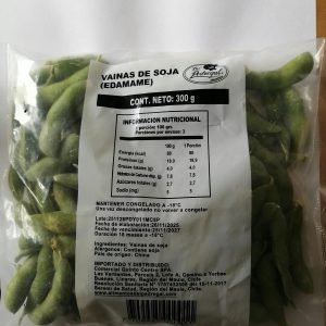 EDAMAME(VAINAS DE SOJA) 300g.